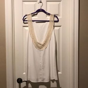 Simple yet beautiful white dress